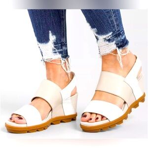 SOREL JOANIE II SLINGBACK WEDGE SIZE 9